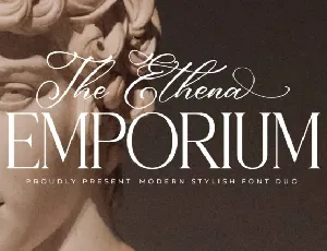 Ethena Emporium Duo font