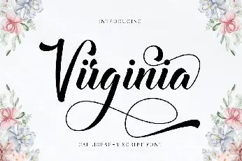 Virginia font