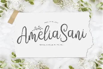 Amelia Sani font