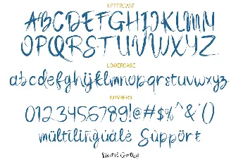 Mastel Gerling Demo font