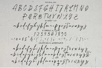 Biyenka Signature font