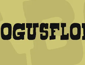 Bogusflow font