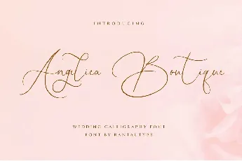 Angelica Boutique font