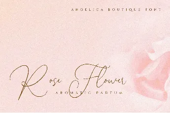 Angelica Boutique font