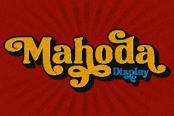 Mahoda font