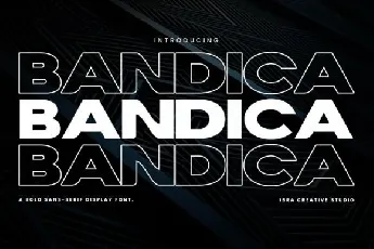 Bandica font