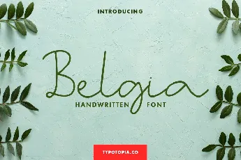 Belgia font