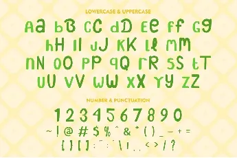 Double Pineapple font