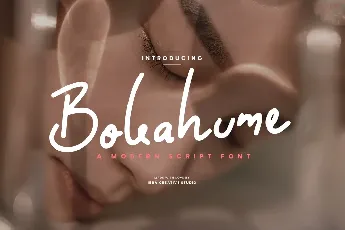 Bokahume font