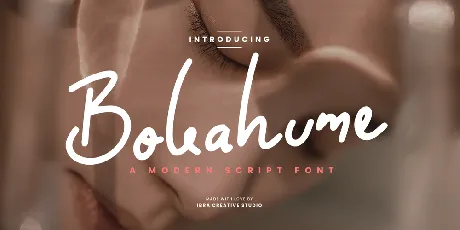 Bokahume font