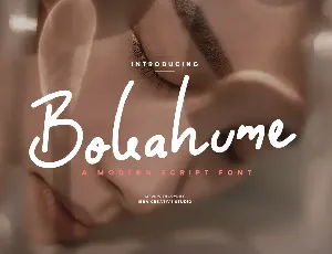 Bokahume font