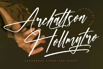 Archattson Hollmytro font