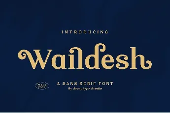 Waildesh font