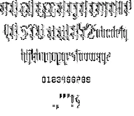 Grimeplex font