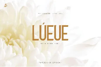 Lueue Sans Serif font