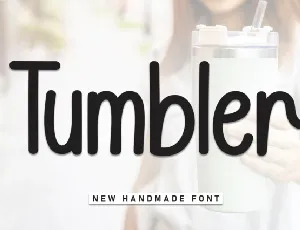 Tumbler Display font