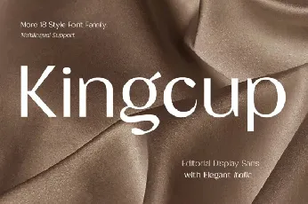 Kingcup Family font