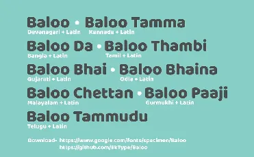 Baloo Bhaijaan font