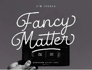 Fancy Matter font