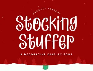 Stocking Stuffer Script font