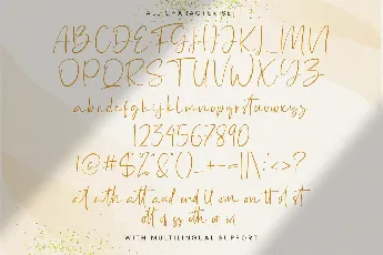 Fathony Script font