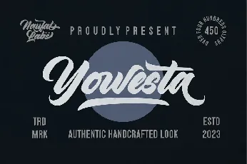 Yowesta font