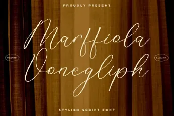 Marffiola Vonegliph font