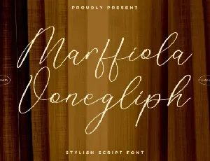 Marffiola Vonegliph font