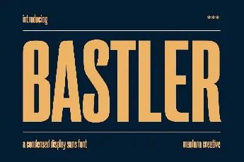 Bastler font