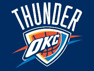 Oklahoma City Thunder font