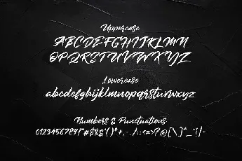 Rockmore Script font