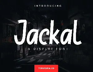 Jackal font