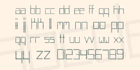 Abstracta font