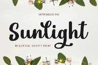 Sunlight font