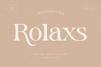 Rolaxs font