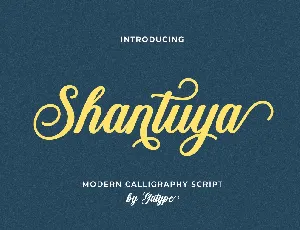 Shantuya font