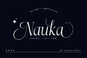 Nauka font