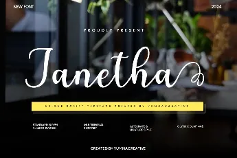 janetha font