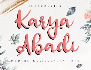 Karya Abadi font