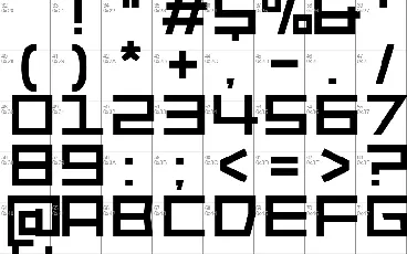 Robotics Galactus font