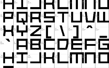 Robotics Galactus font