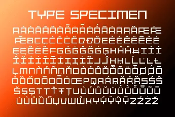 Robotics Galactus font