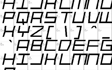 Robotics Galactus font