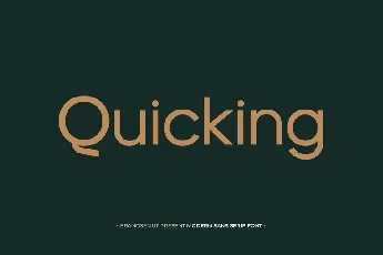 Quicking font