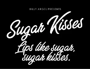 Sugar Kisses font