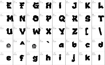 BEKORG font