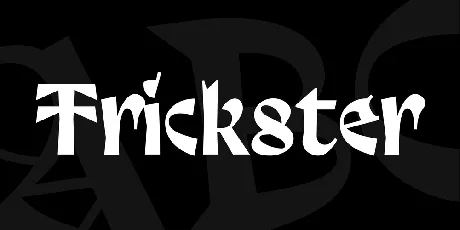 Trickster font