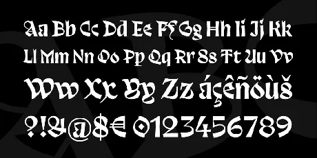 Trickster font