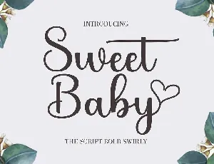 Sweet Baby font