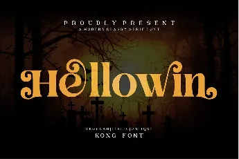 Hellowin Modern Serif font